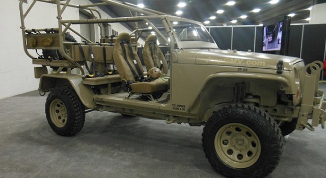 Jeep Wranglers Could be Used in Battlefields Again