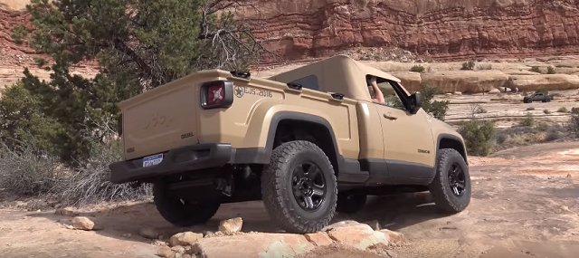 Off-Roading Through Moab in the Jeep Comanche Concept