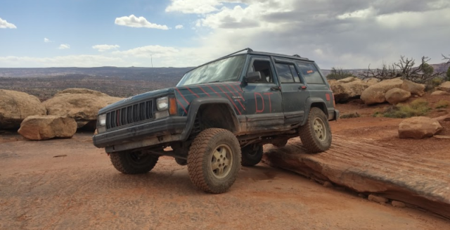 $600 Jeep Cherokee Makes Moab Look Paved