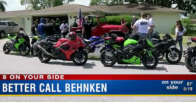 Biker Group Gives Jeep Owner a Gift He’ll Never Forget