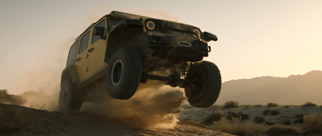 Pennzoil Takes the Jeep Wrangler on a High-Speed Joyride Through the Desert