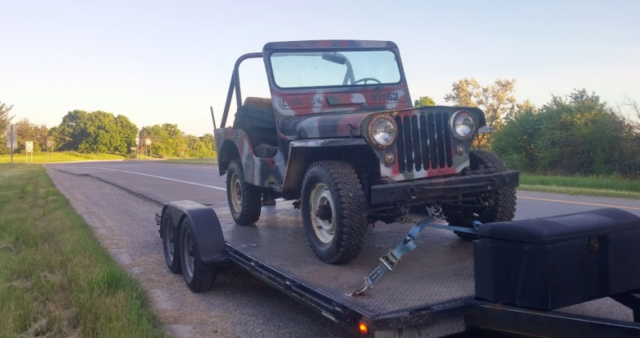 Jeep Fanatic Picks Up 1948 Willys CJ-2A Project, Needs Your Prayers