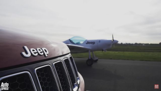 Racing an Airplane Is Jeep Grand Cherokee SRT’s Toughest Test