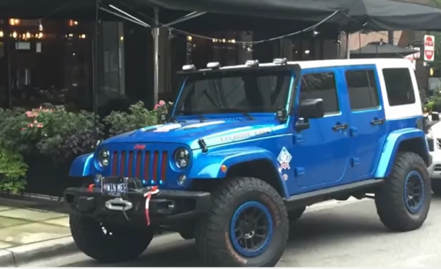 Chicago Cubs Themed Wrangler to Be Auctioned for Charity