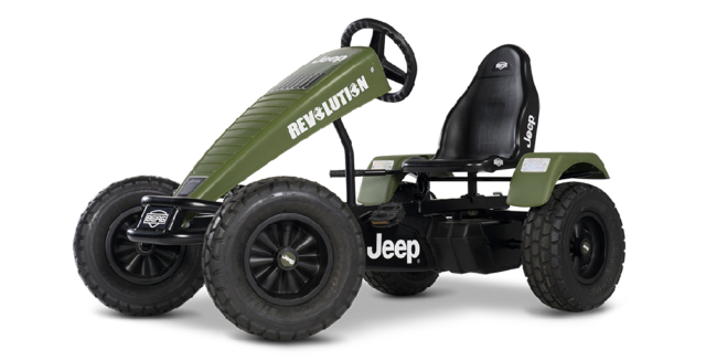 Jeep Revolution BFR-3 Pedal Kart is for Junior Off-Roaders