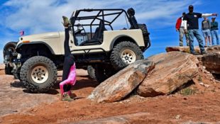 Our Favorite Yoga-Loving Jeep Enthusiast Is Still at It