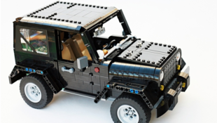 Here’s a Rad Jeep Wrangler Made of LEGOs