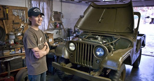 15-Year-Old Willys Owner Is Quite the Jeep Fan