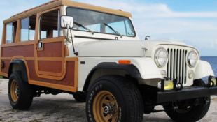 Custom 1982 Jeep CJ-8 Scrambler “Woody Wagon” Can Be Yours