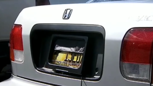 Man Caught Rigging License Plate Shade to Avoid Tolls