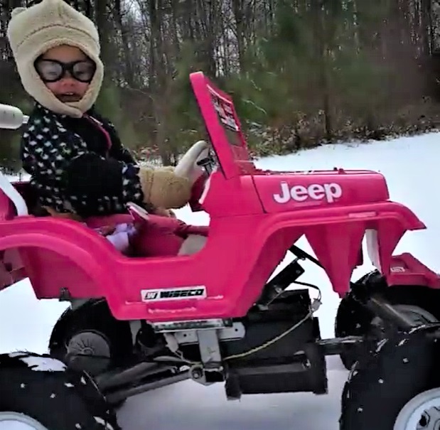 Snow Can't Stop This Souped-Up Mini Wrangler