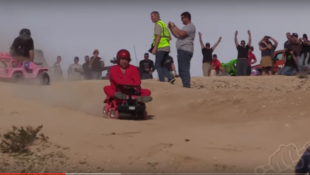 Xtreme Barbie Jeep Racing Is Hilarious and Intense