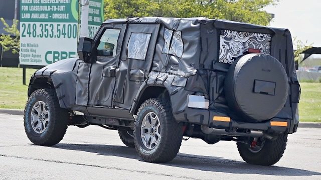 Coming Soon: 2018 Jeep Wrangler JL (Spy Photos)