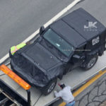 2018 JL Jeep Wrangler Spotted Broken Down During Testing
