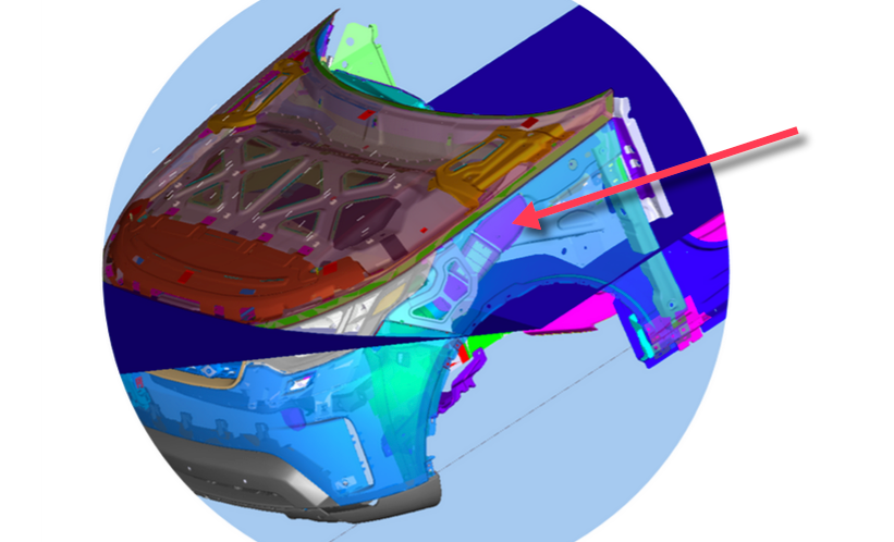 Land Rover Discovery Intake CAD Image