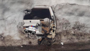 Abandoned Jeep Discovered Under 20-Feet of Snow