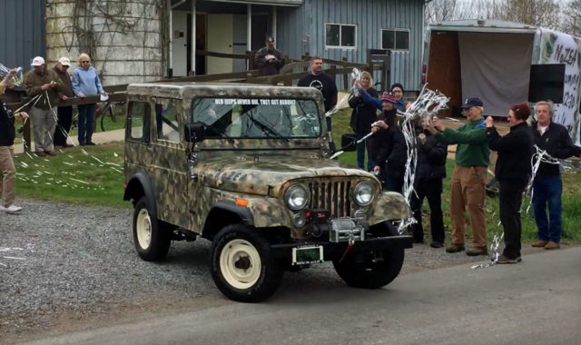 Retired Professor Gets His 1980 Jeep CJ-5 Back After Its Two-Year Restoration