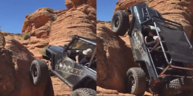 Watch This Jeep Handle an Insane Vertical Climb