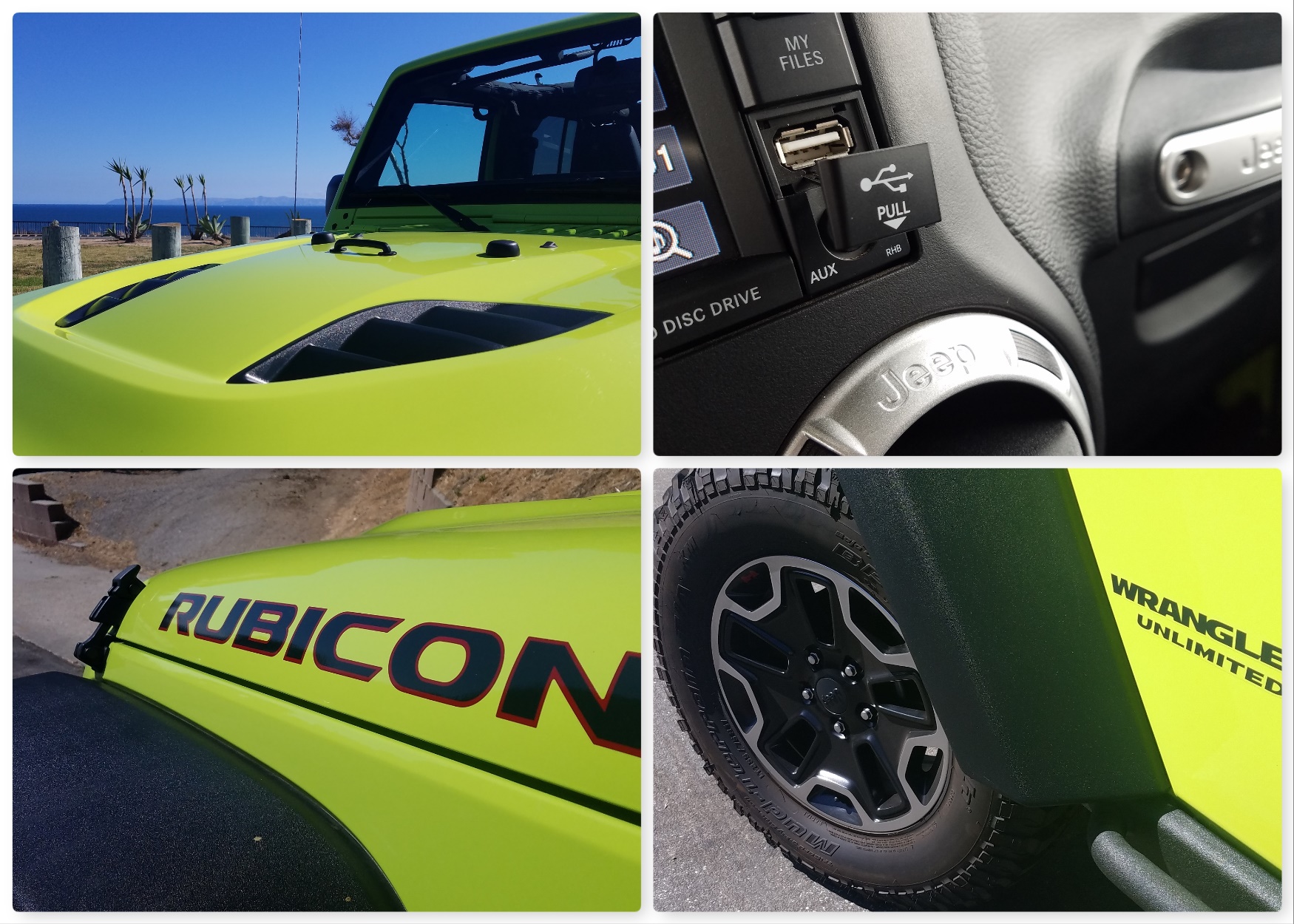Hypergreen' Jeep Wrangler Unlimited: Four Doors & a Lambo Color - JK-Forum