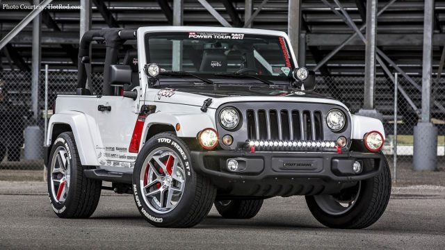 This Power Tour Jeep Wrangler Defies all Logic (and Physics)