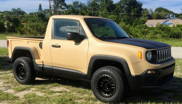 Custom Jeep Renegade Comanche