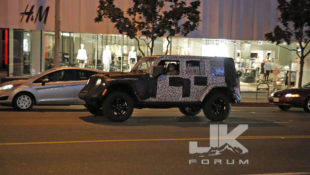 2019 Jeep Wrangler JL Spy Shots