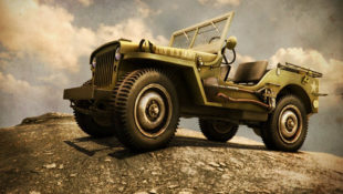World War II Jeep Willys Axle Wrap