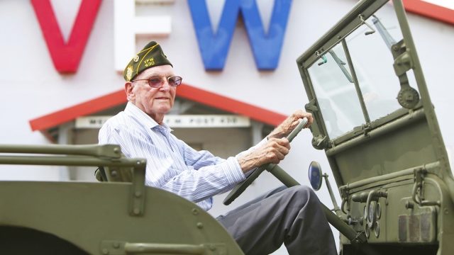 WW II Veteran Donates Willys-Overland Jeep