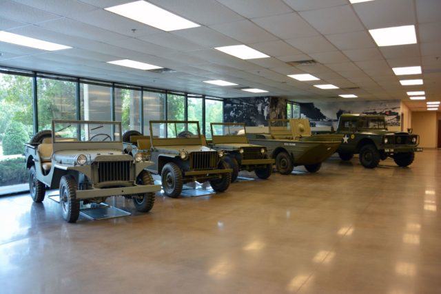 Military Jeeps at OMIX-ADA Museum