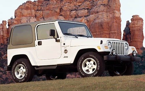 A 2002 Wrangler is the latest victim of a bizarre spree of car thefts.