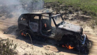 Jeep Wrangler Fire