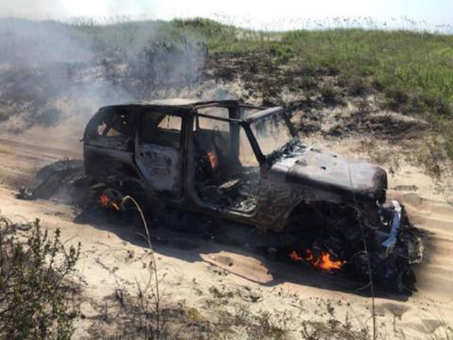 Jeep Wrangler Fire