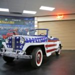 Willys Jeep at Rick Lorenzo Collector Car Exhibit