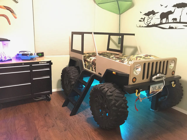 Jeep Wrangler Bed Construction
