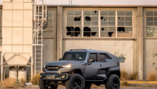 Rezvani Tank is based on a Jeep Wrangler with a 6.4-liter V8