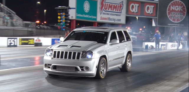 This twin-turbo Jeep Grand Cherokee is drag strip royalty.