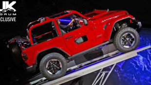 2018 Jeep Wrangler at Los Angeles Auto Show