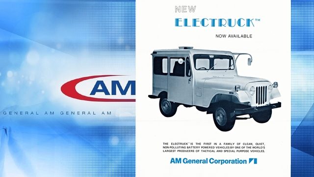 1977 Jeep Electric Mail Truck