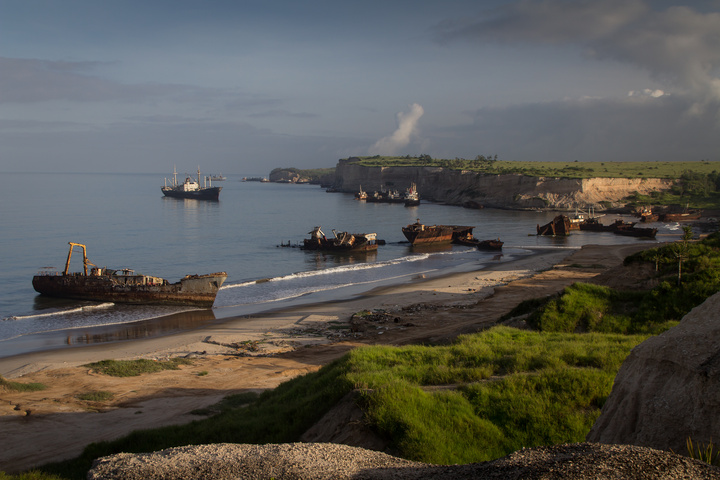 Shipwreck Beach Angola