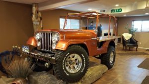 Ever Seen a Jeep CJ in a Basement?