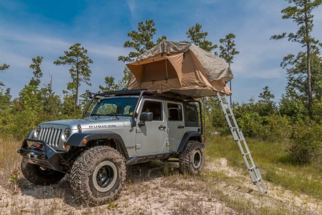 Jeep Wrangler Unlimited Roof Top Tent