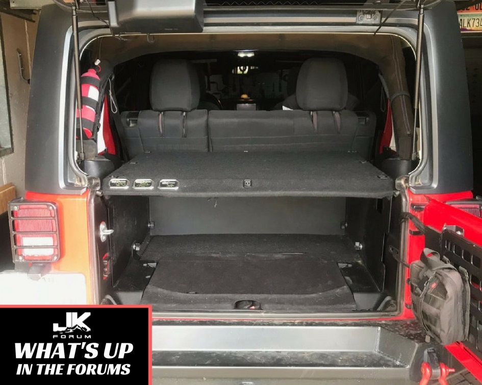 Wrangler Tuffy Security Deck Enclosure Install in Pictures