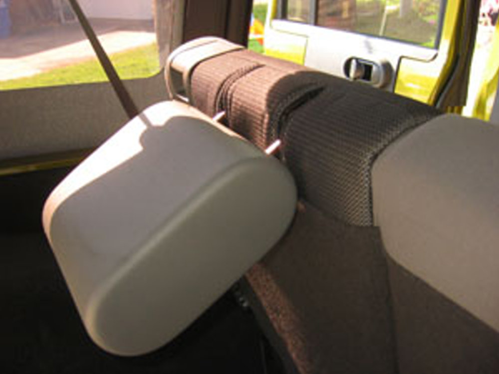 Wrangler JK Unlimited Rear Headrest