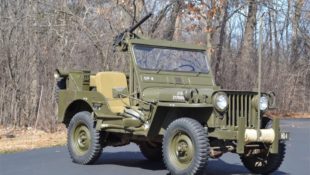 Badass 1951 Willys M38 Military Jeep is Mean, Green & On the Scene