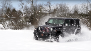 2018 Jeep Wrangler JL Snow Test