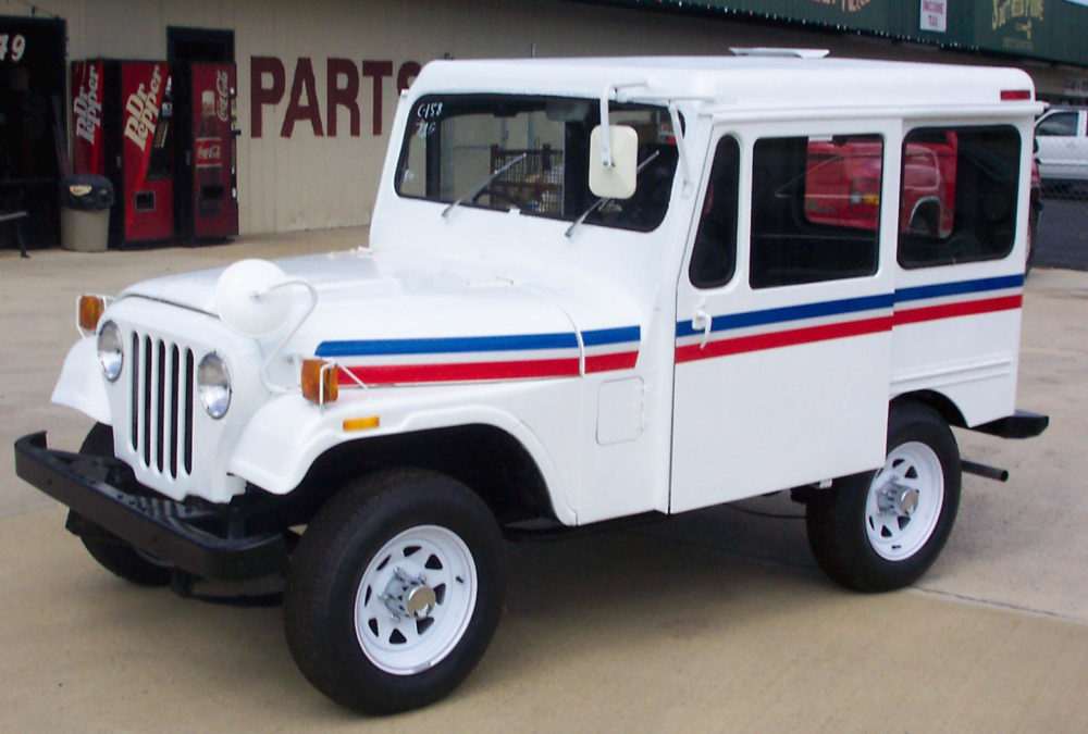 Jeep DJ Postal Service Vehicle