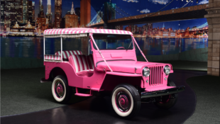 Pink Jeep Surrey Gala is a Swingin’ Sixties Sensation