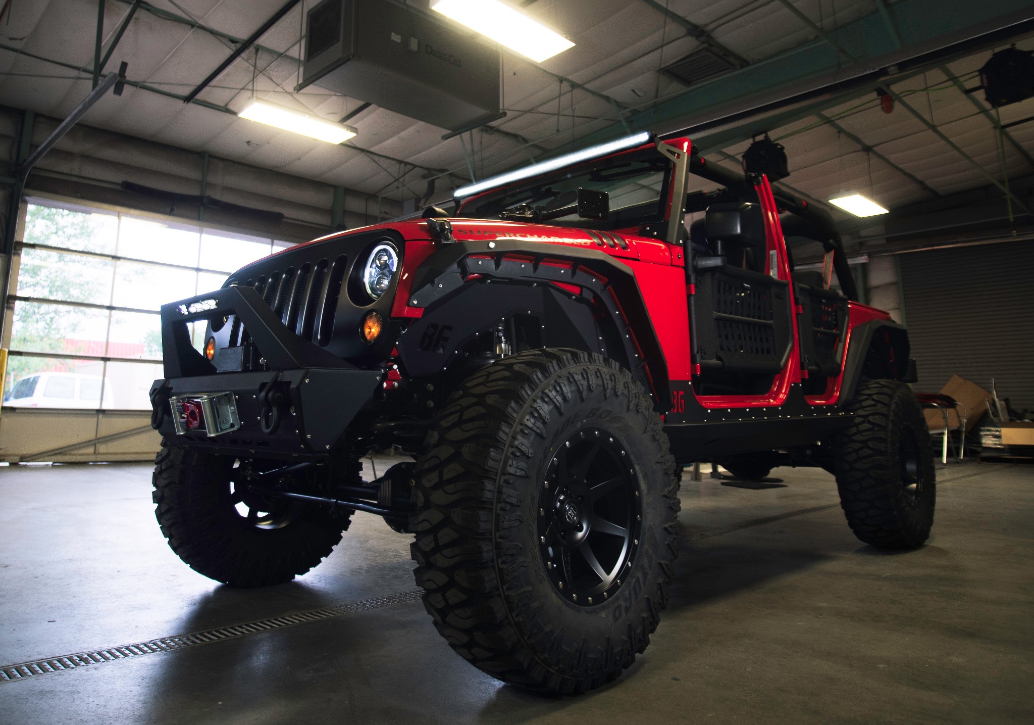 Jeep Wrangler built by students