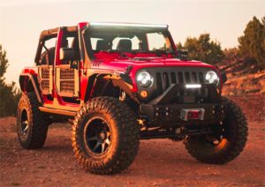 Sema students Jeep Wrangler Unlimited Build