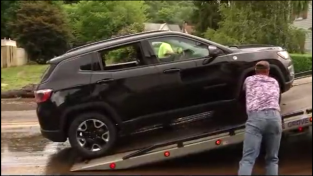 Flooded 2018 Jeep Cherokee